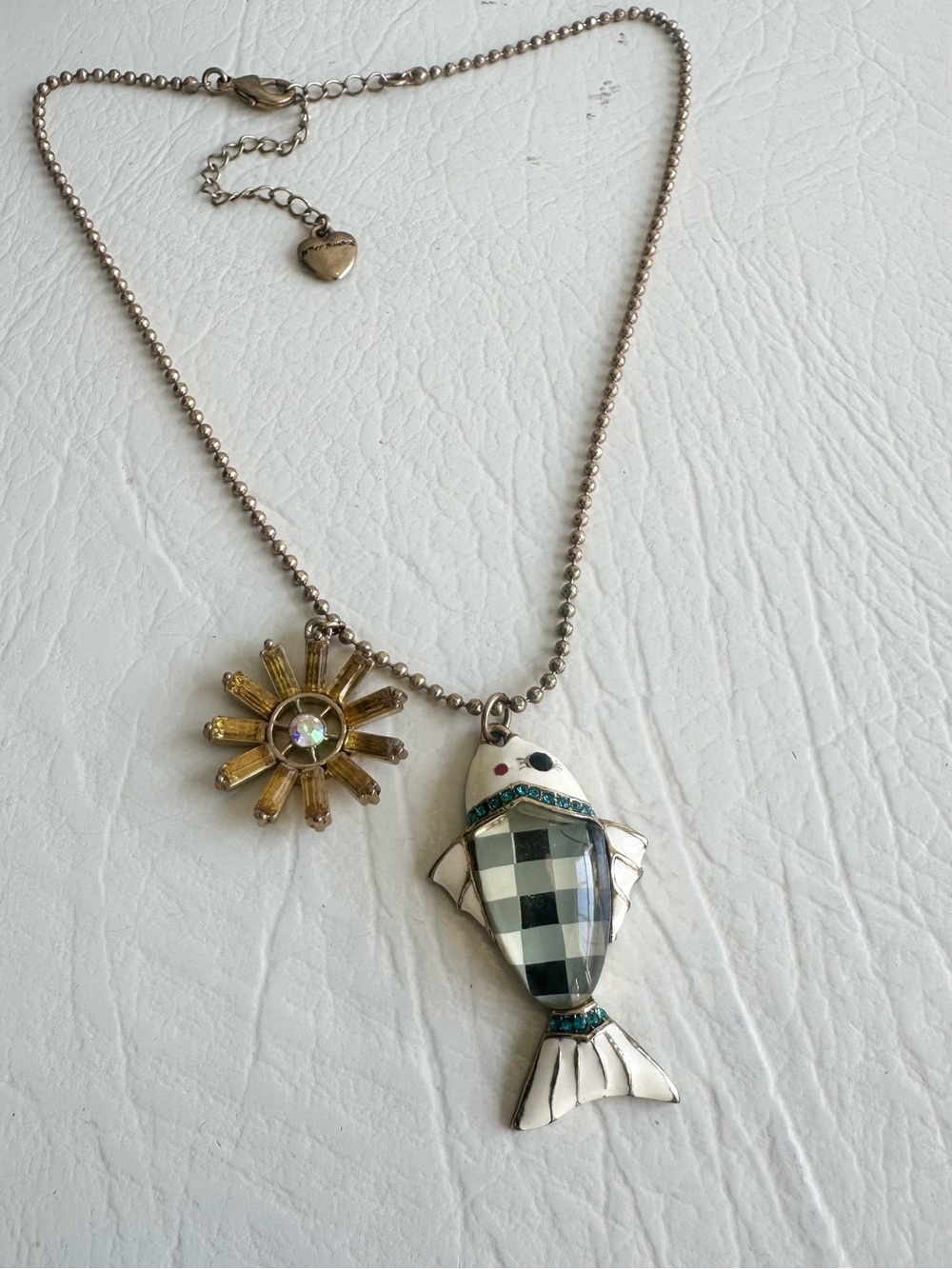 Betsey Johnson "Mermaid's Tale" necklace